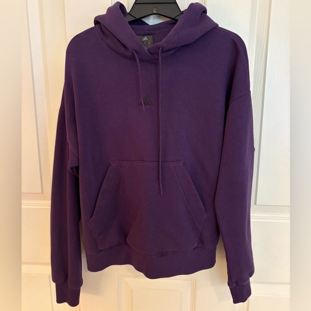 Like new Adidas hoodie purple